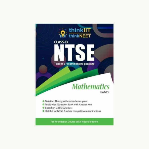 NTSE for Class 9 with Video Solutions