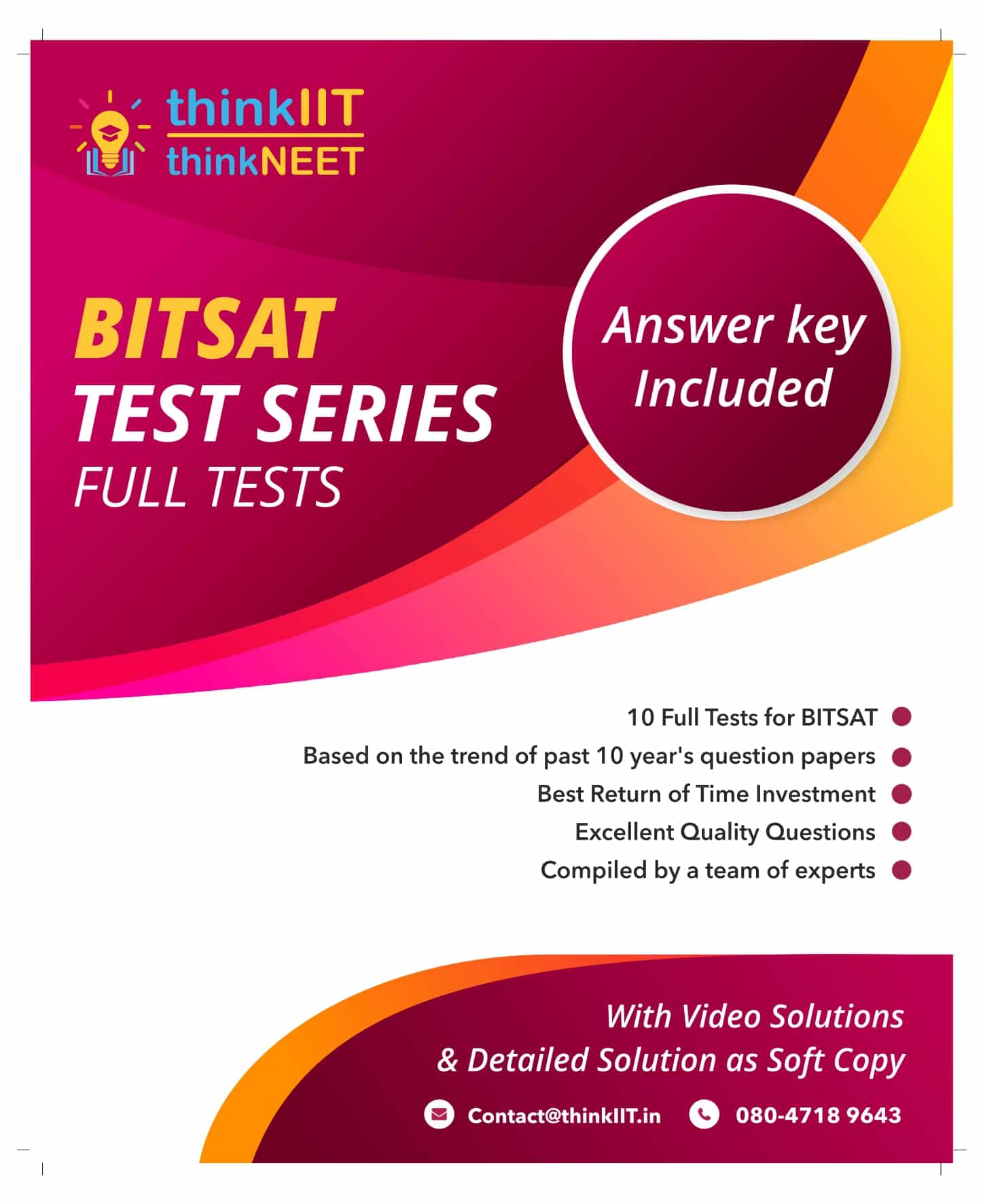 BITSAT Test Series