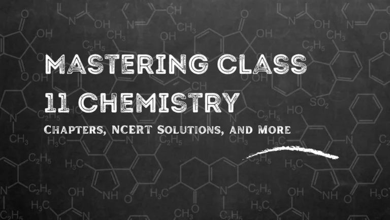 Class 11 Chemistry